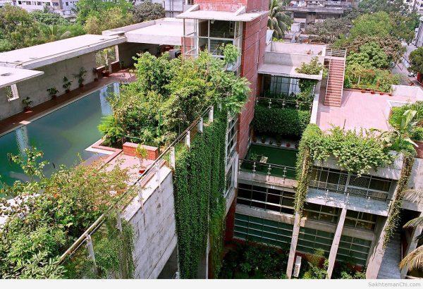 بام سبز, گامی به سوی زیباسازی ساختمان